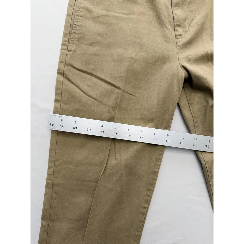 Polo Ralph Lauren Pants Boys 14 Khaki Chino Regular Fit Twill Cotton 27x27